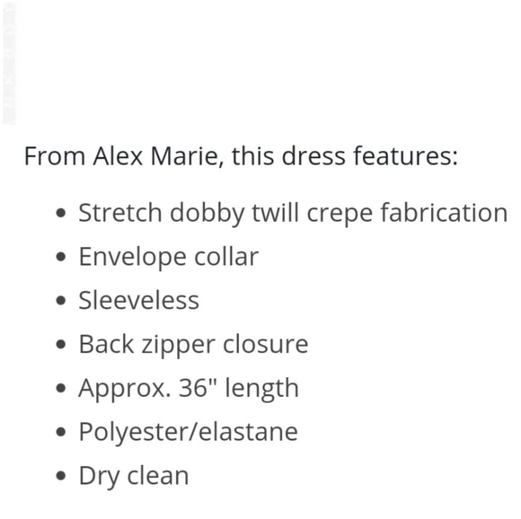 ♥️Alex Marie shift dress ♥️ - Picture 7 of 7